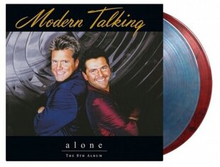 2lp Modern Talking Alone - The 8th Album (180g, Blue Marbled & Red Marbled Vinyl, Limited Numbered Edition) Vinyylilevy hinta ja tiedot | Vinyylilevyt, CD-levyt, DVD-levyt | hobbyhall.fi