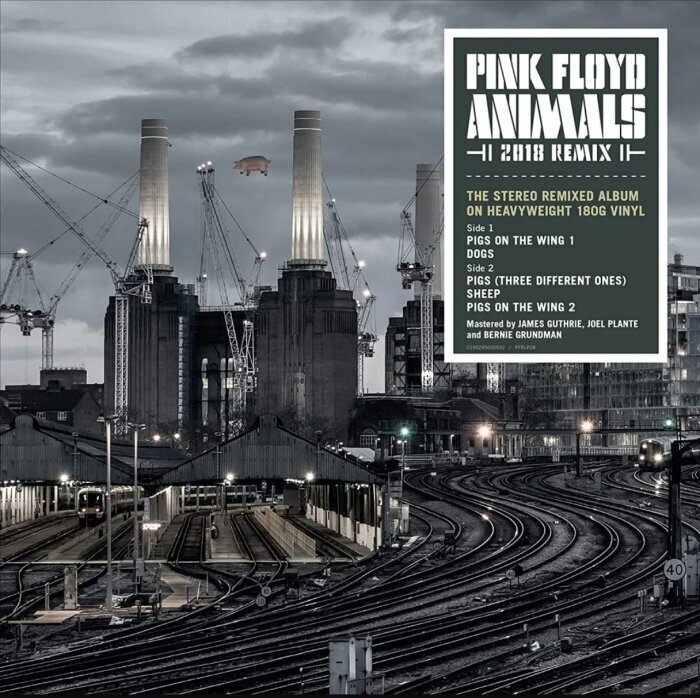 Lp Pink Floyd Animals (180g, 2018 Remix) Vinyylilevy hinta ja tiedot | Vinyylilevyt, CD-levyt, DVD-levyt | hobbyhall.fi