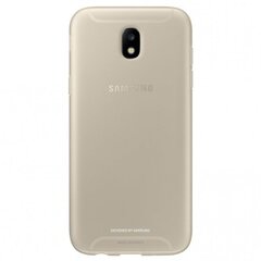 Samsung Galaxy J5 (2017) silikonikuori kulta, EF-AJ530TFEGWW hinta ja tiedot | Puhelimen kuoret ja kotelot | hobbyhall.fi