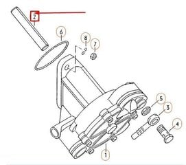 VW TRANSPORTER T4 alipainepumppu väli nokkapyörä 074145307B UUSI GENUINE hinta ja tiedot | Lisätarvikkeet autoiluun | hobbyhall.fi