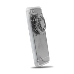 Mocco Spinner Mirror Back Case + Spinner For Mobile Phone Samsung J510 Galaxy J5 (2016) Silver hinta ja tiedot | Puhelimen kuoret ja kotelot | hobbyhall.fi