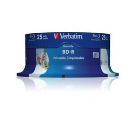 Verbatim BD-R 6x 25GB hinta ja tiedot | Vinyylilevyt, CD-levyt, DVD-levyt | hobbyhall.fi