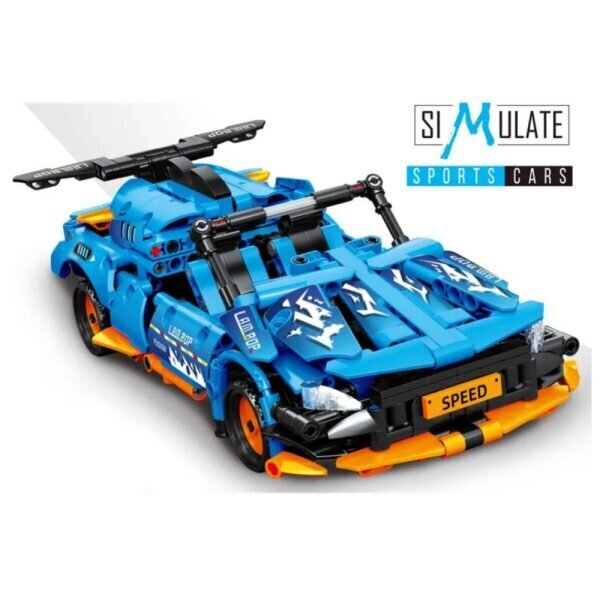 Rakennussetti Dynamic Sports car, 824 osaa hinta ja tiedot | LEGOT ja rakennuslelut | hobbyhall.fi