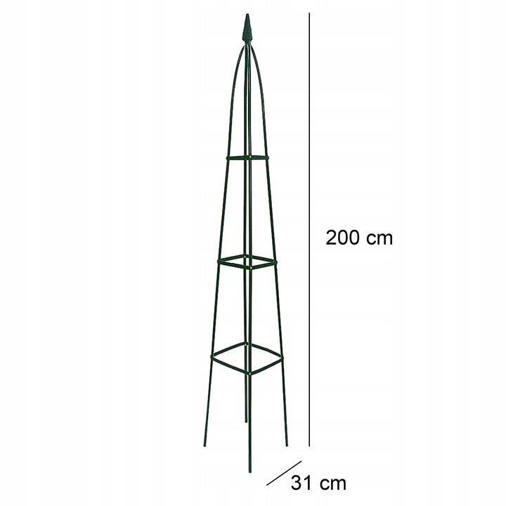 Kasvikaari Fluxar home AR316, 200 cm hinta ja tiedot | Kukkatelineet ja kukkapöydät | hobbyhall.fi