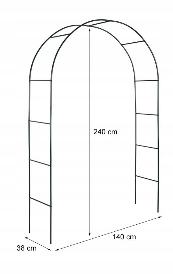 Kasvikaari Fluxar home AR309, 240 cm hinta ja tiedot | Kukkatelineet ja kukkapöydät | hobbyhall.fi