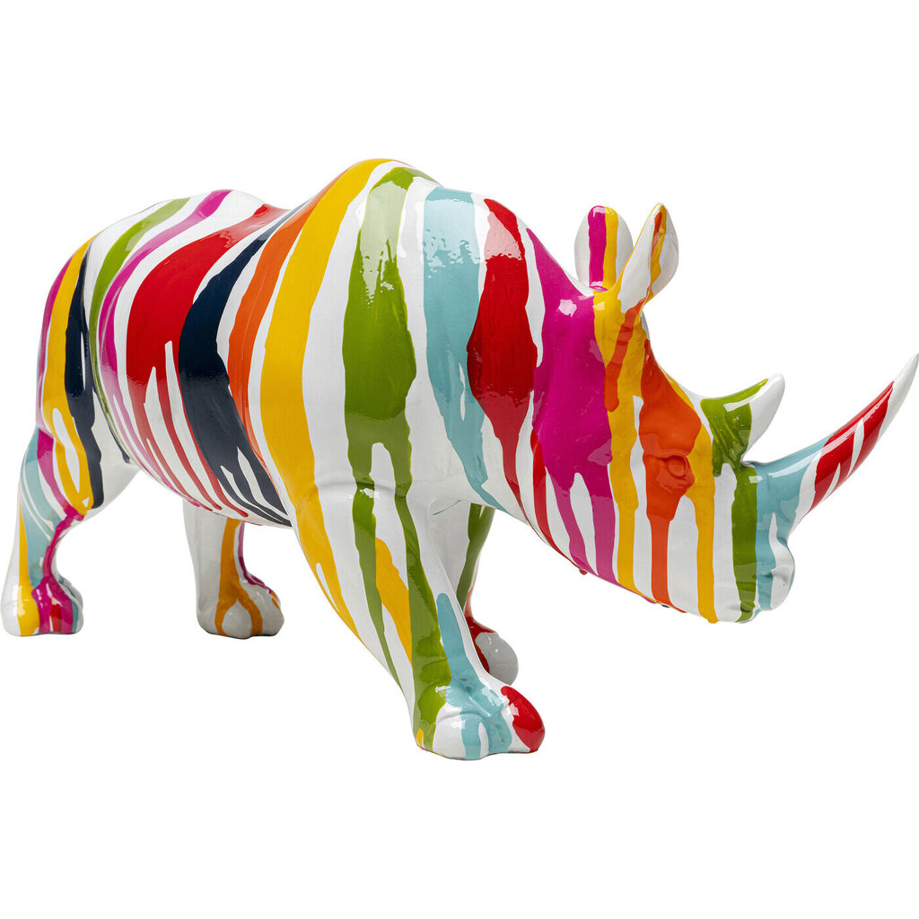 Pieni veistos, Rhino, Holi 18cm hinta ja tiedot | Sisustustuotteet | hobbyhall.fi