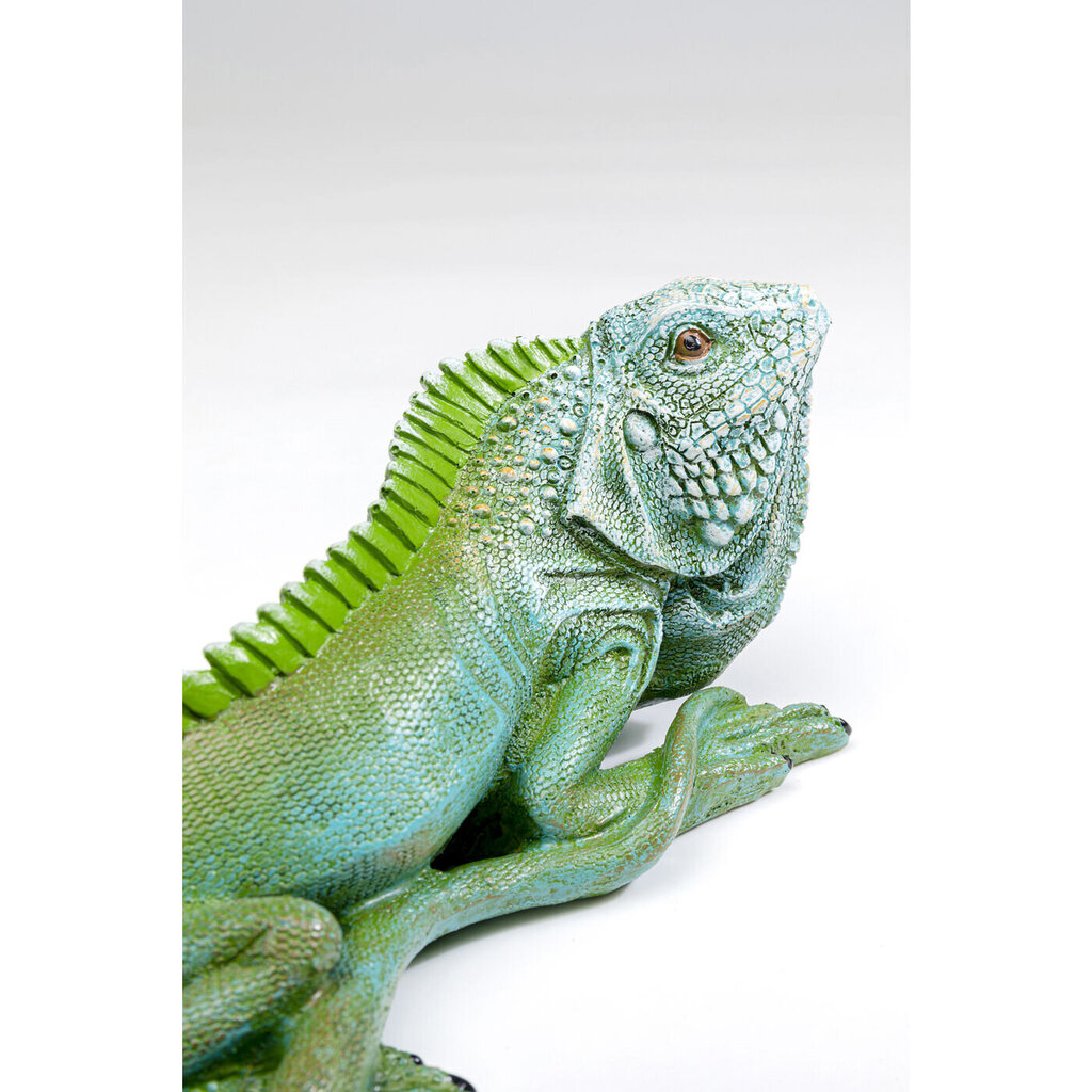 Pieni veistos, Lizard, Vihreä 21cm hinta ja tiedot | Sisustustuotteet | hobbyhall.fi