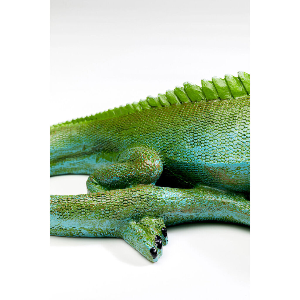 Pieni veistos, Lizard, Vihreä 21cm hinta ja tiedot | Sisustustuotteet | hobbyhall.fi