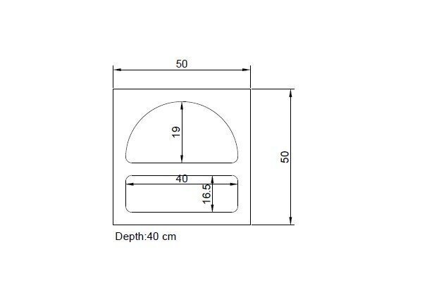 Yöpöytä Asir Lorin, valkoinen hinta ja tiedot | Yöpöydät | hobbyhall.fi