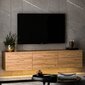 Kalune Design TV-taso Neon Illuminated, ruskea hinta ja tiedot | TV-tasot | hobbyhall.fi