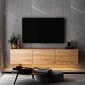 Kalune Design TV-taso Neon Illuminated, ruskea hinta ja tiedot | TV-tasot | hobbyhall.fi