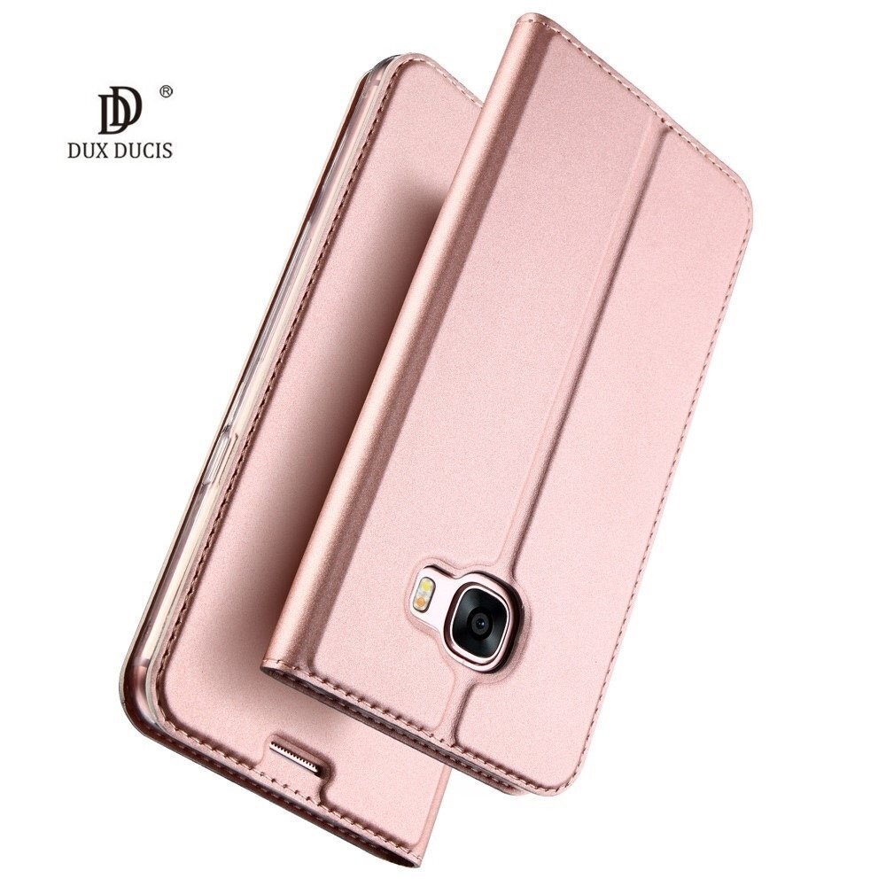 Xiaomi Mi 6 suojakotelo Dux Ducis Premium Magnet, vaaleanpunainen/kultainen hinta ja tiedot | Puhelimen kuoret ja kotelot | hobbyhall.fi