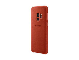 Samsung Galaxy S9 Alcantara suojakuori punainen hinta ja tiedot | Puhelimen kuoret ja kotelot | hobbyhall.fi