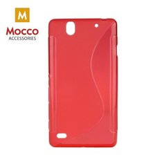 Suojakuori Mocco "S", sopii Apple iPhone 5 / 5S / SE, punainen hinta ja tiedot | Puhelimen kuoret ja kotelot | hobbyhall.fi