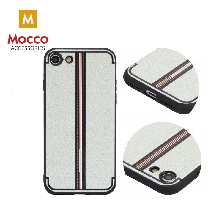 Suojakuori Mocco Trendy Grid And Stripes Silicone Back Case Samsung G950 Galaxy S8 White (Pattern 3) hinta ja tiedot | Puhelimen kuoret ja kotelot | hobbyhall.fi