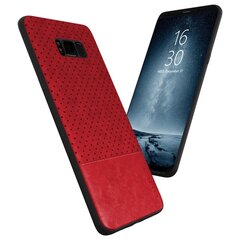 Suojakuori Qult Luxury Drop Back Case Silicone Case Samsung G965 Galaxy S9 Plus punainen hinta ja tiedot | Qult Puhelimet, älylaitteet ja kamerat | hobbyhall.fi