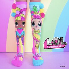 Värilliset sukat L.O.L Surprise Chica & Glow hinta ja tiedot | Hauskat sukat | hobbyhall.fi