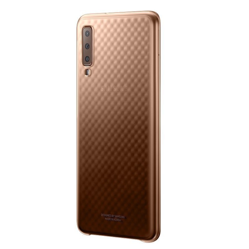 SAMSUNG GRADATION COVER A7 (2018) GOLD hinta ja tiedot | Puhelimen kuoret ja kotelot | hobbyhall.fi