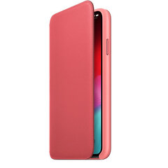 APPLE iPhone XS Max Leather Folio Pink hinta ja tiedot | Puhelimen kuoret ja kotelot | hobbyhall.fi