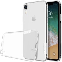 Puhelinkuori Nillkin Nature TPU Case Gel Ultra Slim, läpinäkyvä iPhone XR:lle hinta ja tiedot | Puhelimen kuoret ja kotelot | hobbyhall.fi