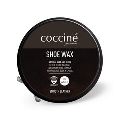 Coccine Shoe Wax, 40 g + Kengänkiillotusharja hevosenjouhi, 16 cm hinta ja tiedot | Vaatteiden ja jalkineiden hoito | hobbyhall.fi