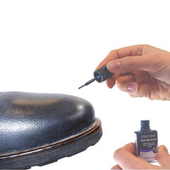 Nahkamaali - Coccine Leather Repair (black, dark brown), 10 ml hinta ja tiedot | Vaatteiden ja jalkineiden hoito | hobbyhall.fi