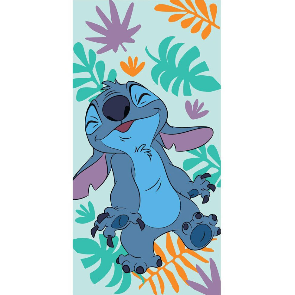 Rantapyyhe Lilo and Stitch, 70x140 cm hinta ja tiedot | Pyyhkeet | hobbyhall.fi