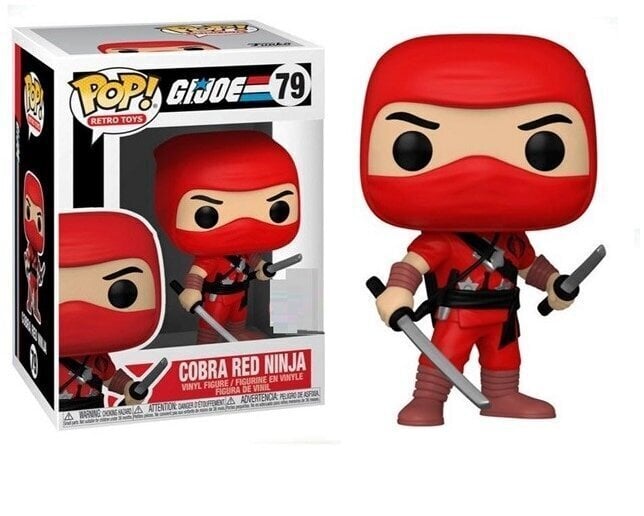 Funko POP! Retro Toys GI Joe Cobra Red Ninja 79 -figuuri hinta ja tiedot | Pelien oheistuotteet | hobbyhall.fi