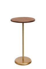 Sivupöytä Kalune Design 1032-1, ruskea/kulta hinta ja tiedot | Sohvapöydät | hobbyhall.fi