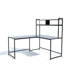 Työpöytä Asir L207, musta hinta ja tiedot | Tietokonepöydät ja työpöydät | hobbyhall.fi