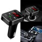 Modulaattori Riff CAR-B2 Bluetooth FM / MP3 Lähetin Autolaturi 2x USB QC3.0 3.1A/1A Musta hinta ja tiedot | FM-lähettimet ja -sovittimet | hobbyhall.fi