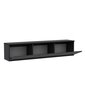 TV-taso Asir Neon Illuminated, harmaa hinta ja tiedot | TV-tasot | hobbyhall.fi