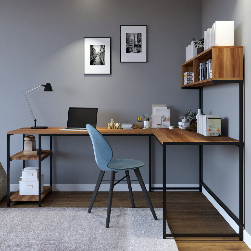 Kirjoituspöytä Asir Cansın L164, ruskea hinta ja tiedot | Tietokonepöydät ja työpöydät | hobbyhall.fi