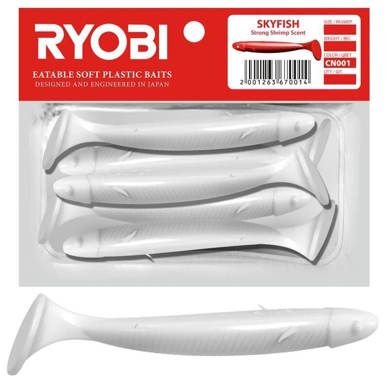 Pehmeä viehe Tuoksuva Ryobi Skyfish 109mm CN001 3kpl hinta ja tiedot | Vieheet ja uistimet | hobbyhall.fi
