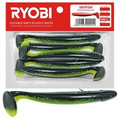 Pehmeä viehe Tuoksuva Ryobi Skyfish 88mm CN012 5kpl hinta ja tiedot | Vieheet ja uistimet | hobbyhall.fi
