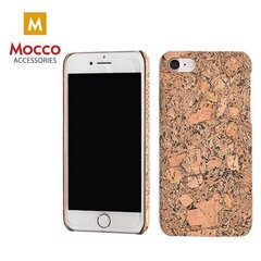 Apple iPhone 7 / 8 suojakuori Mocco Cork Plastic, ruskea hinta ja tiedot | Puhelimen kuoret ja kotelot | hobbyhall.fi