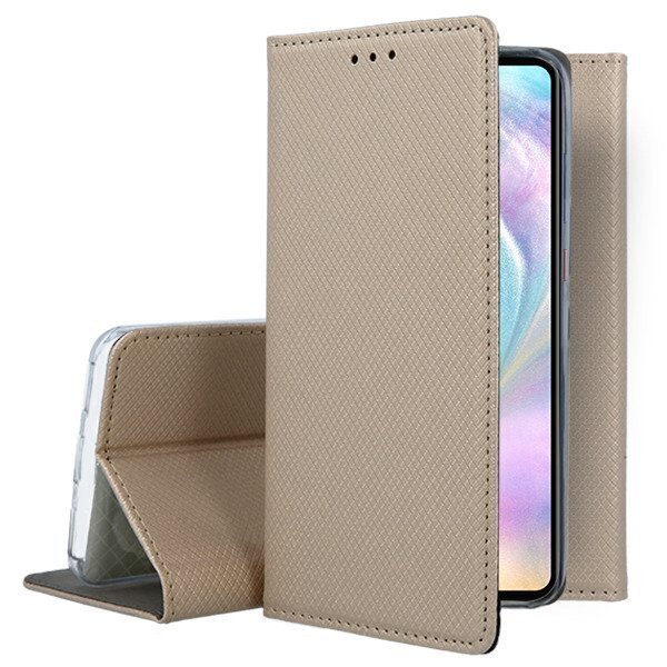 Samsung A305 Galaxy A30 suojakotelo Mocco Smart Magnet, kultainen hinta ja tiedot | Puhelimen kuoret ja kotelot | hobbyhall.fi