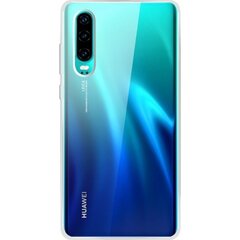 Huawei P30 Silicone Cover By BigBen Transparent hinta ja tiedot | Puhelimen kuoret ja kotelot | hobbyhall.fi