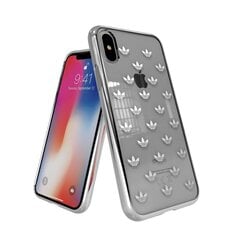 iPhone X / XS suojakuori, Trefoils Silver logo hinta ja tiedot | Puhelimen kuoret ja kotelot | hobbyhall.fi
