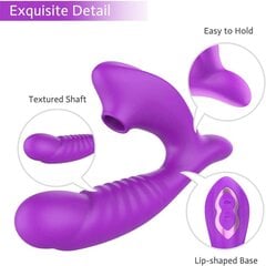 Vacuum Wave Vibrator, violetti Blue Lotus hinta ja tiedot | Vibraattorit | hobbyhall.fi