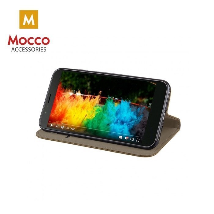 Samsung A805 Galaxy A80 suojakotelo Mocco Smart Magnet, kultainen hinta ja tiedot | Puhelimen kuoret ja kotelot | hobbyhall.fi