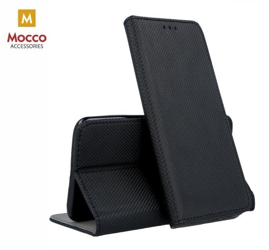 Samsung A805 Galaxy A80 suojakotelo Mocco Smart Magnet, musta hinta ja tiedot | Puhelimen kuoret ja kotelot | hobbyhall.fi