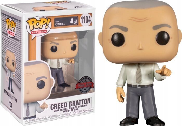 Funko POP! The Office Creed Bratton 1104 Specjal Edition -figuuri hinta ja tiedot | Pelien oheistuotteet | hobbyhall.fi