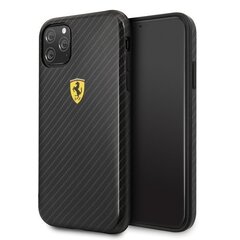 iPhone 11 Pro suojakuori Ferrari Hardcase FESPCHCN58CBBK, musta hinta ja tiedot | Puhelimen kuoret ja kotelot | hobbyhall.fi