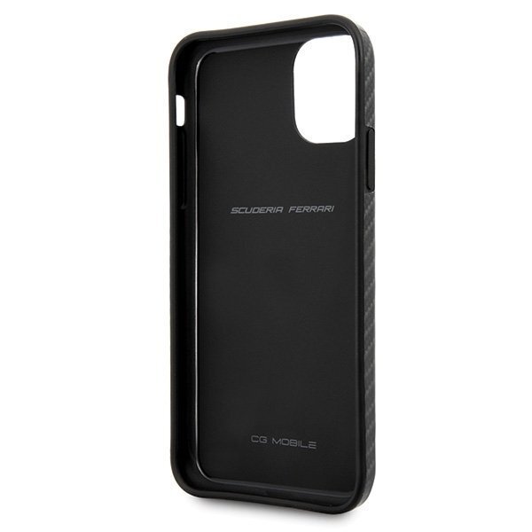 iPhone 11 Pro suojakuori Ferrari Hardcase FESPCHCN58CBBK, musta hinta ja tiedot | Puhelimen kuoret ja kotelot | hobbyhall.fi