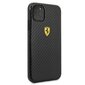 iPhone 11 Pro suojakuori Ferrari Hardcase FESPCHCN58CBBK, musta hinta ja tiedot | Puhelimen kuoret ja kotelot | hobbyhall.fi