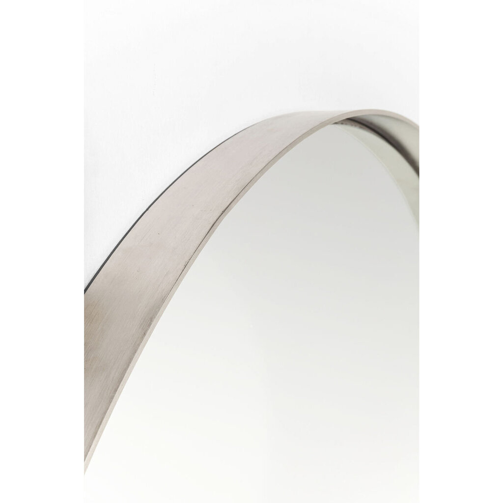 Peili, Curve, Round Stainless Steel Ø100cm hinta ja tiedot | Peilit | hobbyhall.fi