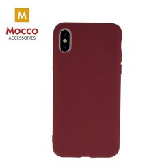Mocco Ultra Slim Soft Matte 0.3 mm Silicone Case for Xiaomi Mi Note 10 / Mi Note 10 Pro / Mi CC9 Dark Red hinta ja tiedot | Puhelimen kuoret ja kotelot | hobbyhall.fi