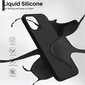 Kotelo Liquid Silicone 1.5mm Samsung S926 S24 Plus musta hinta ja tiedot | Puhelimen kuoret ja kotelot | hobbyhall.fi