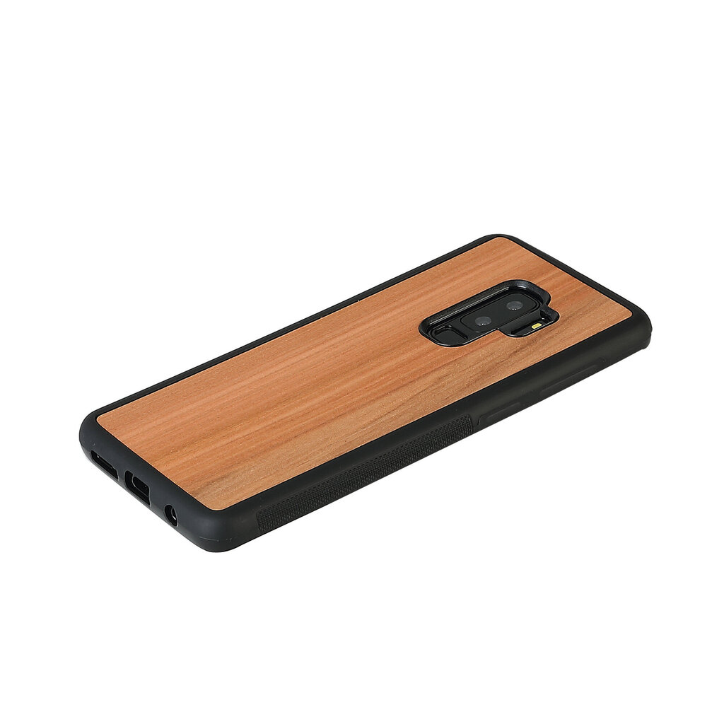 Samsung Galaxy S9 Plus suojakuori Man&Wood, Cappuccino, musta hinta ja tiedot | Puhelimen kuoret ja kotelot | hobbyhall.fi